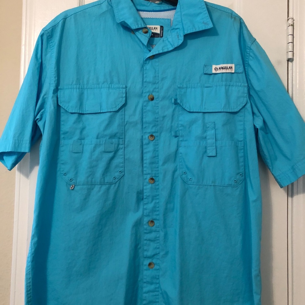 Magellan button down fishing shirt